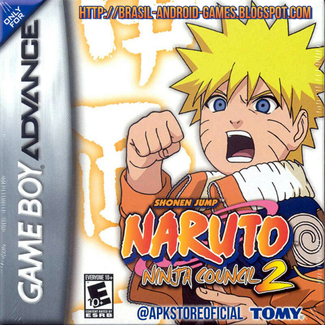 Naruto Ninja Coucil 2 CAPA GBA